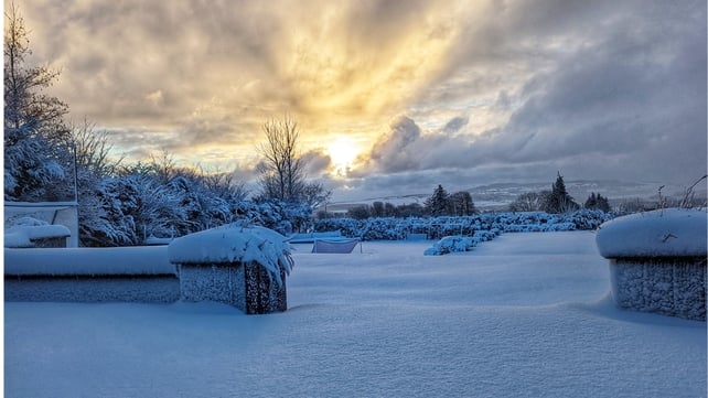 A crisp morning at Roundwood, Co Wicklow captured by Nick Lowe