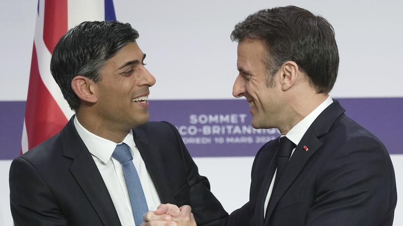 Prime Minister Sunak and President Macron held a summit today at the Elysee Palace