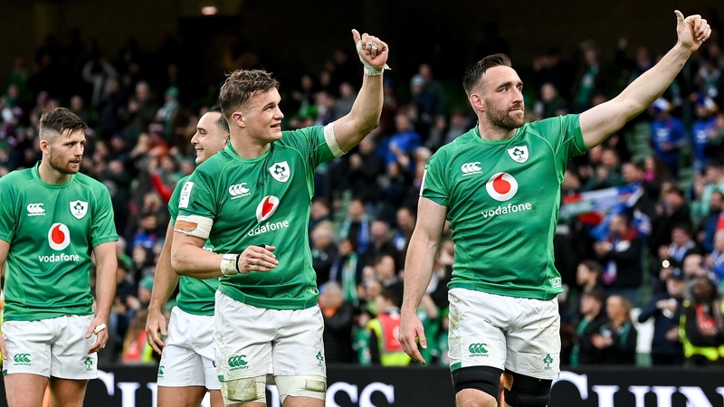 Ireland are ranked number one in the world