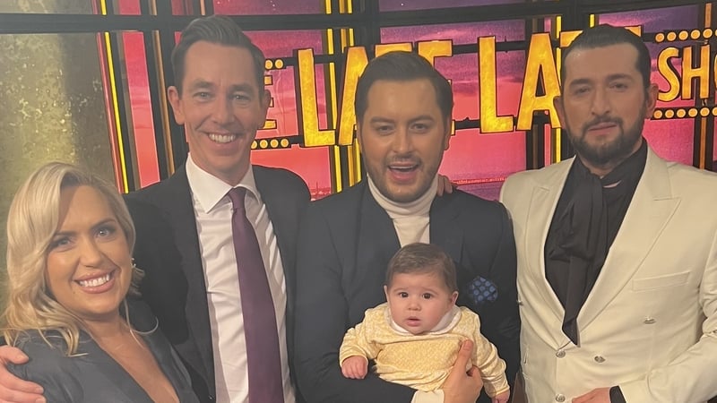 Ryan with Aoife, Brian, Arthur and baby Blake