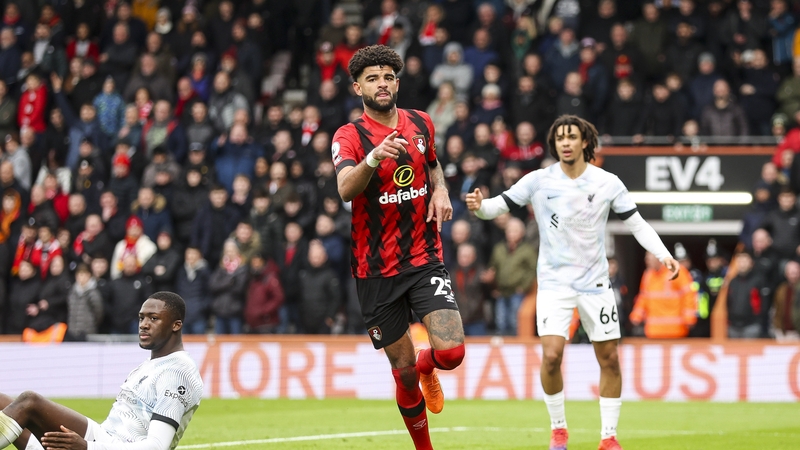 Philip Billing celebrates his winning goal