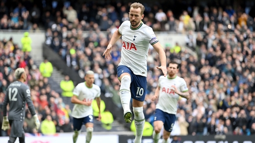 Harry Kane hit a brace for Tottenham