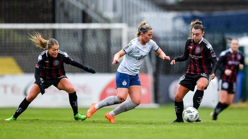 Jessie Stapleton netted a brace for Shels
