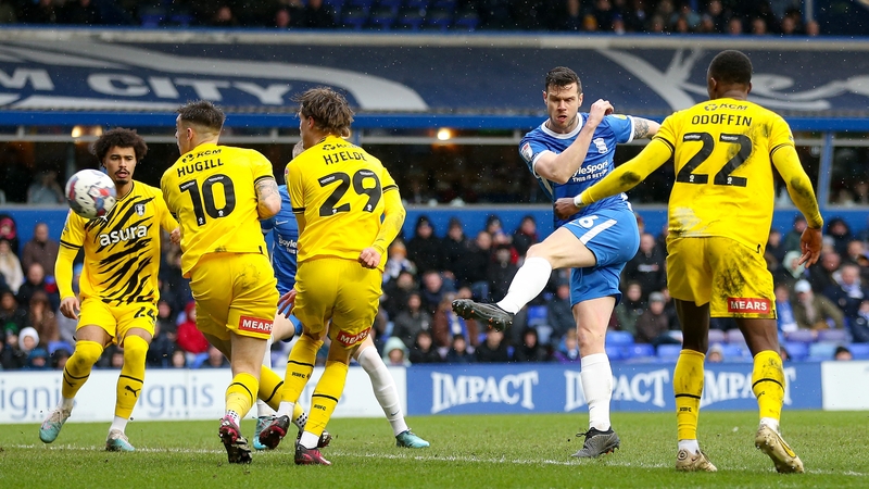 Kevin Long scores for Birmingham City