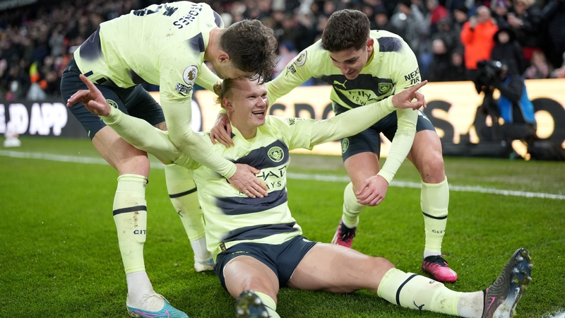 Erling Haaland takes the plaudits after finding the net