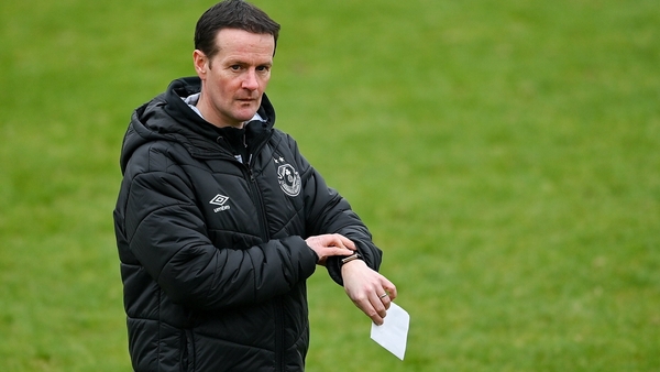 Shamrock Rovers manager Collie O'Neill