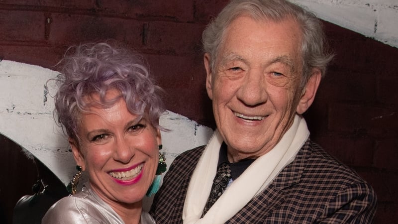Anna-Jane Casey and Ian McKellen both star in Mother Goose