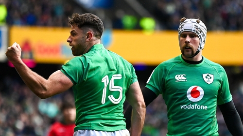 Hugo Keenan (l): 'We're ready to show an improvement on what's gone before'