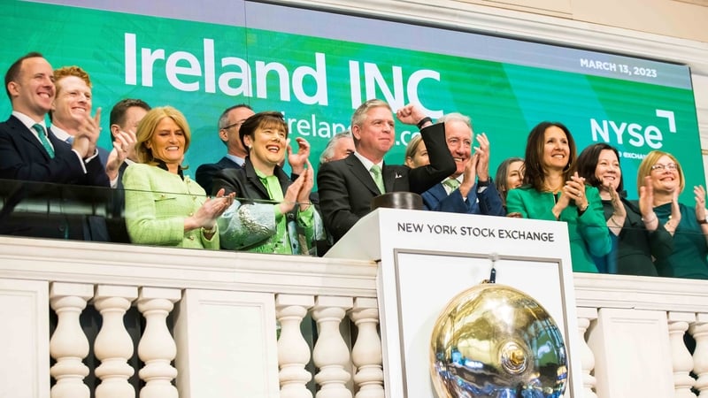 The company is attending the 11th annual Ireland Day at the New York Stock Exchange