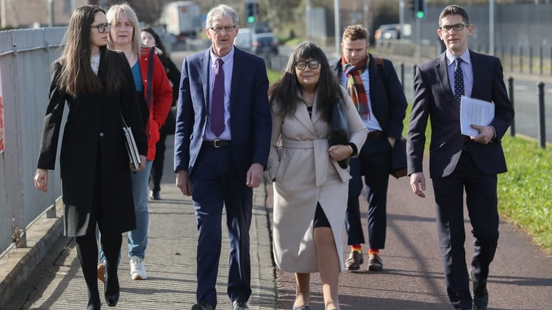 The Burke family, from Co Mayo, have been known to confront multiple politicians in public places while videoing them (File image)