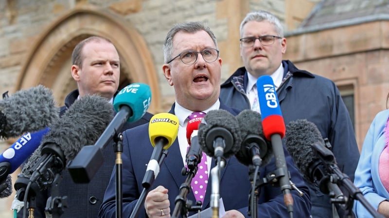 Jeffrey Donaldson said his party still has some concerns