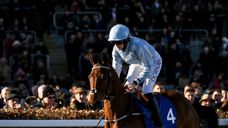 Rachael Blackmore claimed a stirring victory