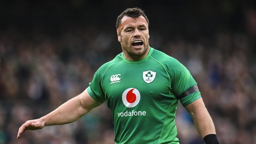 Healy filled in as an emergency hooker for the final 30 minutes of Sunday's win against Scotland