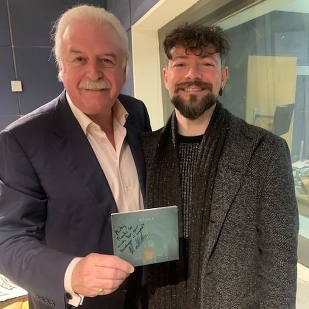 Singer-songwriter Niall McCabe joined Marty in studio