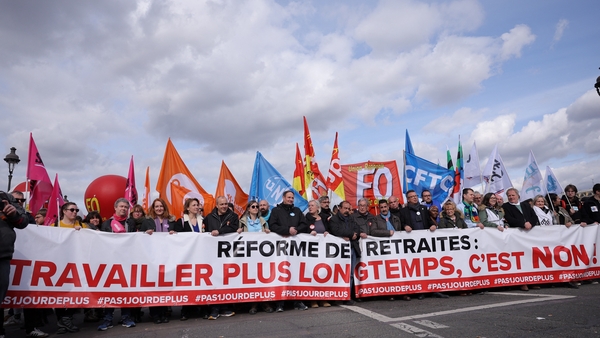 A broad alliance of unions had called on workers to join the eighth day of nationwide demonstrations since mid-January against the unpopular policy