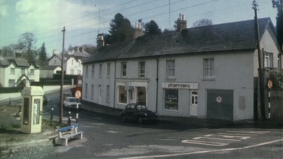 Enniskerry village, County Wicklow in 1978.