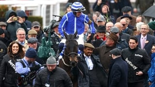 Paul Townend takes the plaudits after partnering Energumene to Champion Chase glory