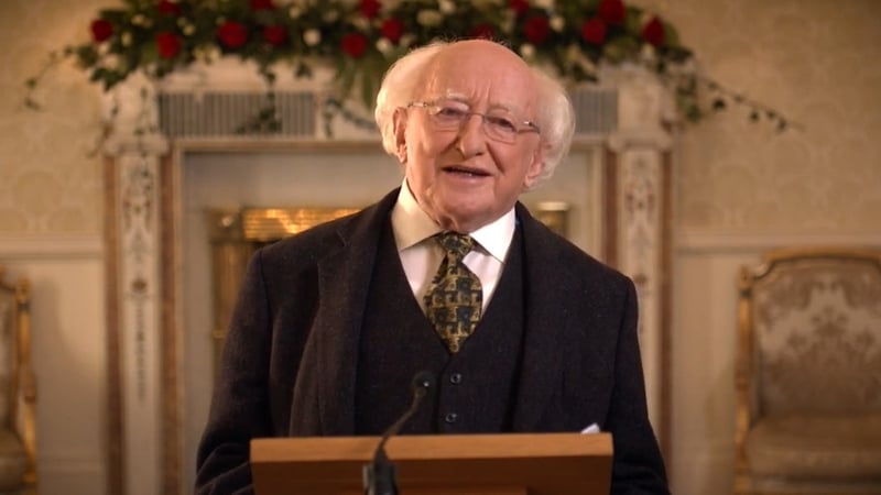 President Michael D Higgins