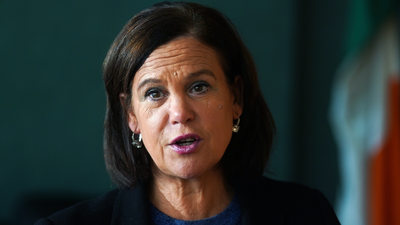 Sinn Féin leader Mary Lou McDonald (file image)
