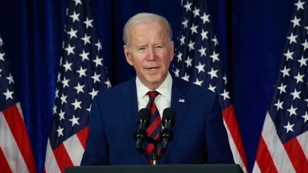 Joe Biden is due in Ireland next month
