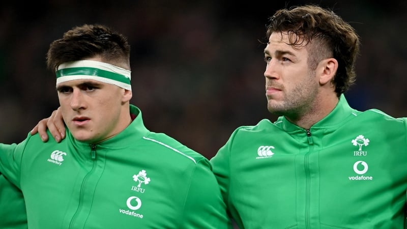 Dan Sheehan and Caelan Doris are both fit to start after picking up injuries in last week's win against Scotland