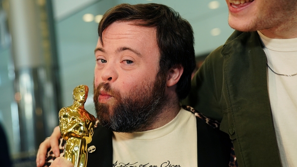 An Irish Goodbye star James Martin at Dublin Airport - "It was a really nice birthday present" Photo: Press Association