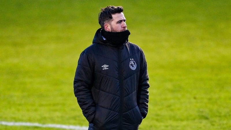 Shamrock Rovers manager Stephen Bradley