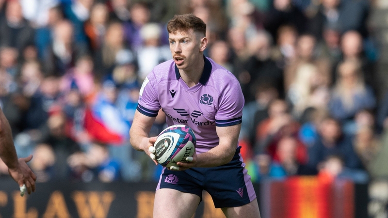 Healy made his Scotland debut off the bench in the final round of the Six Nations