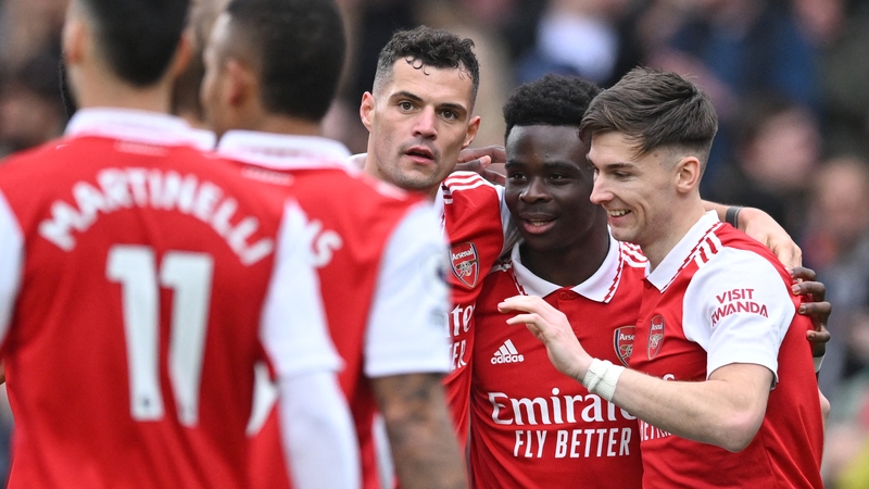 Saka played a key role once again for Arsenal