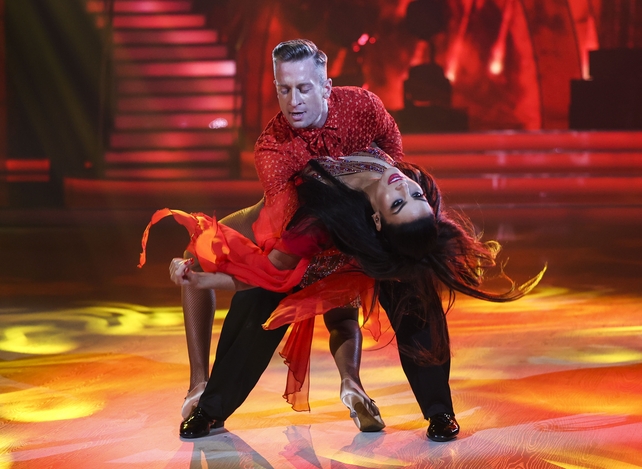 The floor was on fire as they danced their hearts out.