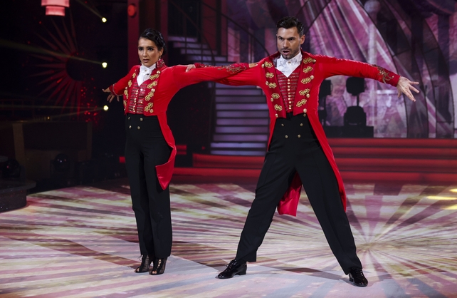 Singer Brooke Scullion and Robert Rowiński brought the aptly named The Greatest Show from The Greatest Showman back to the dancefloor with their Paso Doble from Movie Week.