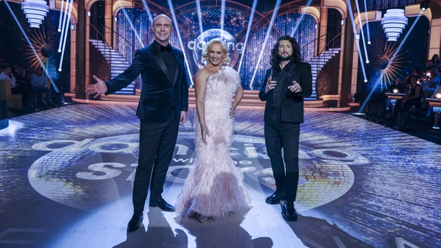Brian Redmond, Loraine Barry and Arthur Gourounlian bringing the glitz and glam to the Grand Finale