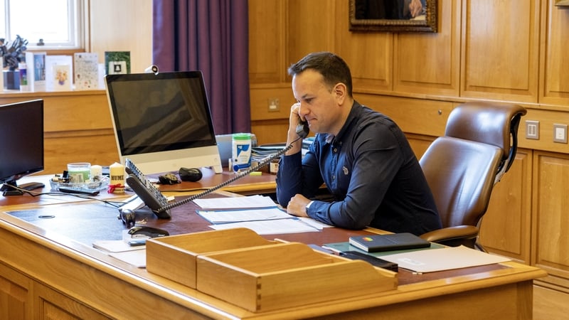 In the 30 minute call, Volodymyr Zelensky extended an invitation to Mr Varadkar to visit Ukraine.