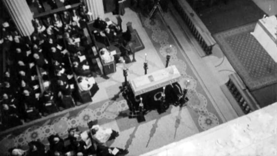 Archbishop John Charles McQuaid Funeral, 1973.