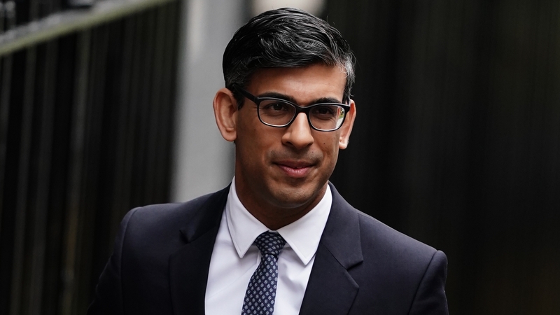 Rishi Sunak said he is "relentlessly focused" on delivering economic growth for Northern Ireland