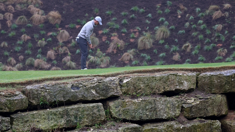 Rory McIlroy putts during a practice round ahead of the World Golf Championships-Dell Technologies Match Play at Austin Country Club in Texas