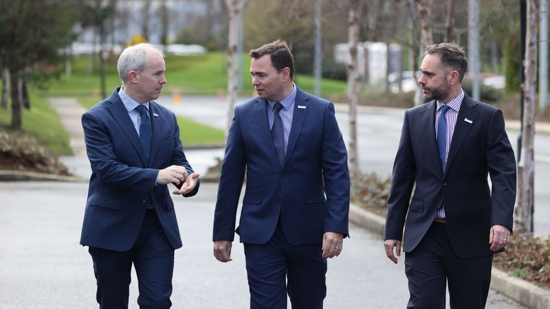 Turlough Kinane, Managing Director, Mark Carrick, Projects Director and Alan Keegan, Operations Director