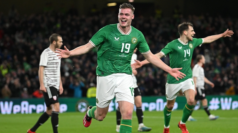 Evan Ferguson starts against the beaten World Cup finalists