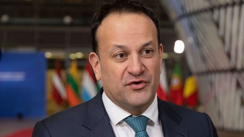 Leo Varadkar was commenting after a series of anonymous briefings to Sunday newspapers about his leadership (file pic)