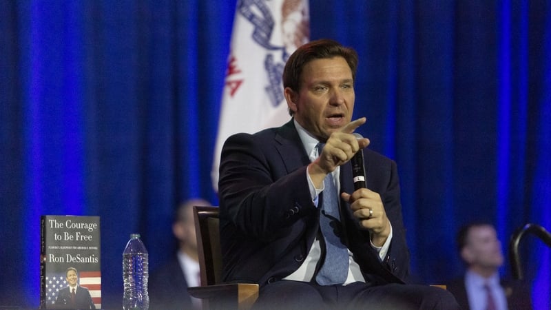 Florida Governor Ron DeSantis is keen to court Republican voters ahead of an expected run for the White House