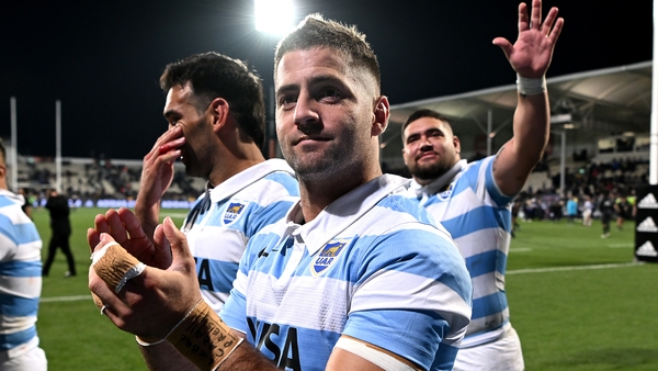 Cordero has scored 12 tries in 45 Tests for Argentina