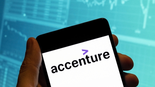Accenture announced on Monday that it plans to cut 890 jobs from its Irish operations