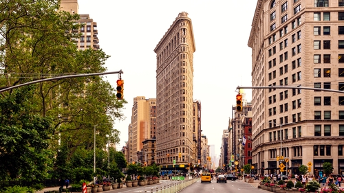 The world famous Flatiron Building has been sold at auction