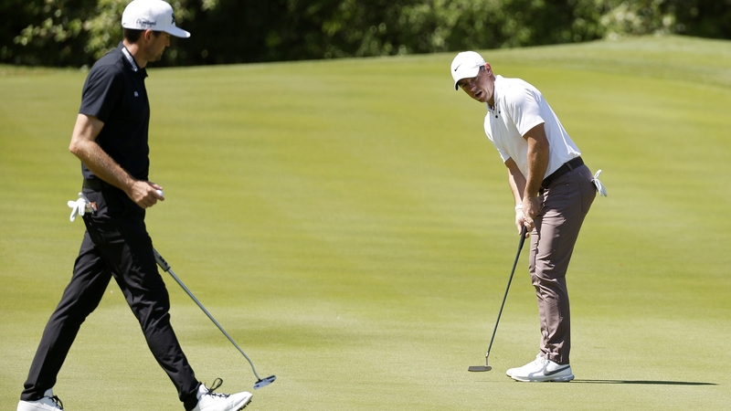 Rory McIlroy got the better of Keegan Bradley again