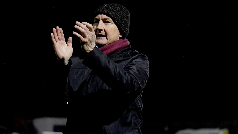 Galway United boss John Caulfield