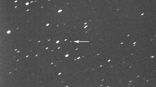 The asteroid, named 2023 DZ2, is estimated to be between 40-70 metres wide (Image: Gianluca Masi - www.virtualtelescope.eu)