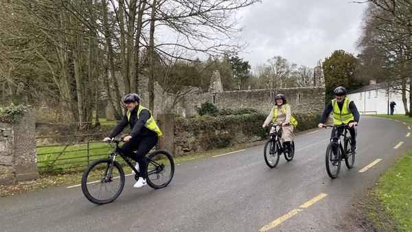 The route is intended to form part of an international network of long-distance cycling trails in Europe