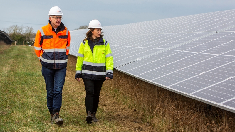 Jenny Howard, Head of Development at EDF Renewables Ireland, and Damian Byrne, Development Manager at the company