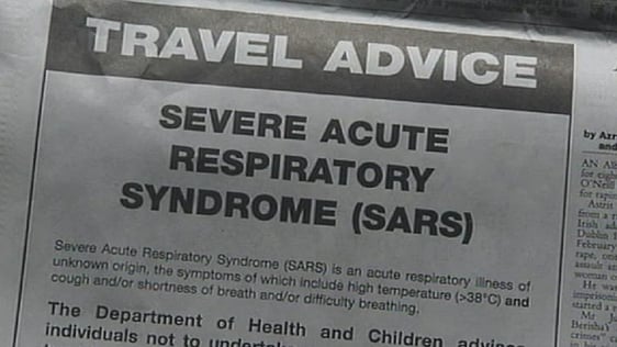 Irish Government issue travel warning over SARS (2003)