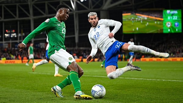 Ogbene was awarded Player of the Match for a tireless display down the right flank